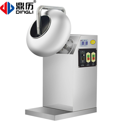Stainless Steel Tablet Pill Chocolate Coating Machine