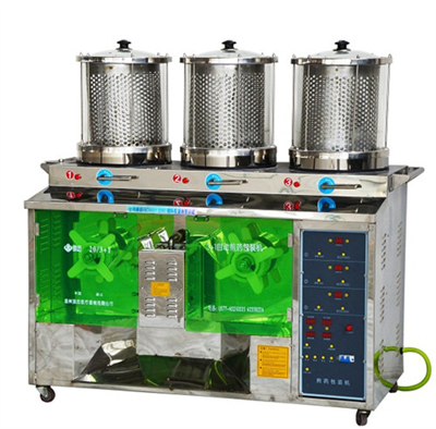 Normal-pressure 3+1 Chinese herb decocting and packaging machine